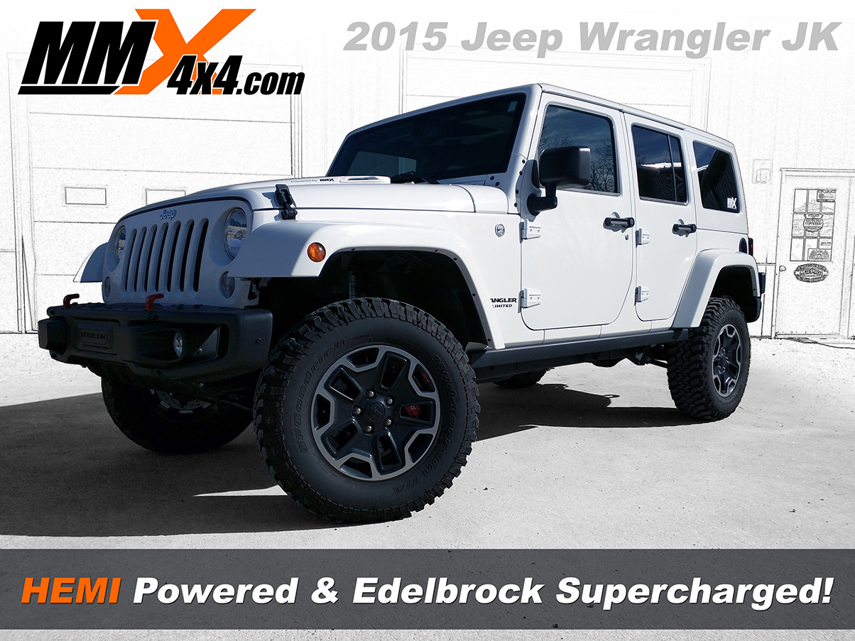 MMX4x4.com Offers Custom Jeep Wrangler HEMI Conversion Parts and Installation!