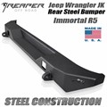 Jeep Wrangler JK Steel Rear Bumper With Fog Light Provisions by Reaper Off Road
