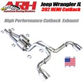 Jeep Wrangler JL 392 HEMI Catback Exhaust by American Racing Headers