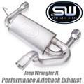 Jeep Wrangler JL Axleback Exhaust System by Stainless Works