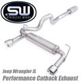 Jeep Wrangler JL Catback Exhaust System by Stainless Works