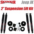 Jeep Wrangler JK 2" Suspension Lift Kit with Black MAX Shocks by SkyJacker