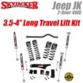 Jeep Wrangler JK 2-Door 4WD 3.5-4" Dual Rate Long Travel Lift Kit with M95 Shocks by SkyJacker