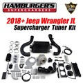 2018 - 2021 Jeep Wrangler JL Supercharger Kit by Hamburgers Superchargers - Tuner Kit