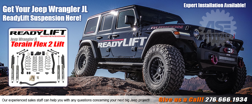 Jeep Wrangler JL Lift Kits by ReadyLift!