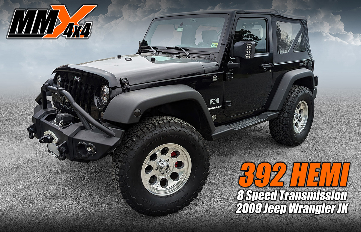 2009 Jeep Wrangler JK 392 HEMI 8HP75 Transmission Conversion by MMX4x4 / Modern Muscle Xtreme!