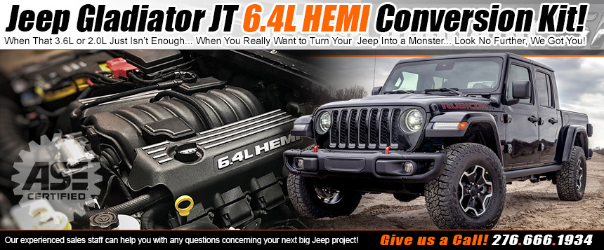 Jeep Gladiator JT HEMI Conversions by MMX4x4!