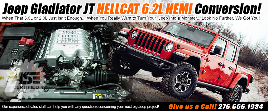 Jeep Gladiator JT HEMI Conversions by MMX4x4!