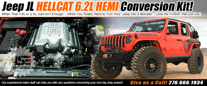 Jeep Wrangler JL HEMI Conversion by MMX4x4