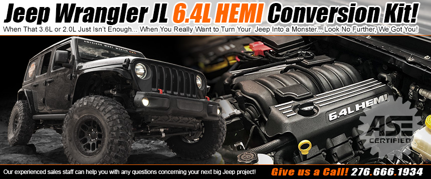 Jeep Wrangler JL HEMI Conversion by MMX4x4