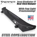 Jeep Gladiator JT Steel Rear Bumper With Fog Light Provisions by Reaper Off Road