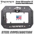 Jeep Wrangler JL License Plate Relocation Kit by Reaper Off Road