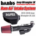 2012-2018 Jeep Wrangler JK Cold Air Intake by Banks - DRY