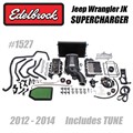 2012-2014 Jeep Wrangler JK Supercharger Kit by Edelbrock With Tune