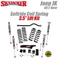 Jeep Wrangler JK 2-Door 3.5" Softride Coil Spring Lift Kit with M95 Shocks by SkyJacker