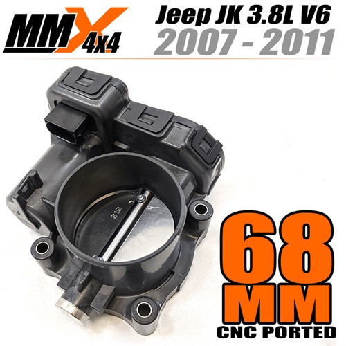 2007-2011 Jeep JK  68mm Ported Throttle Body by Modern Muscle