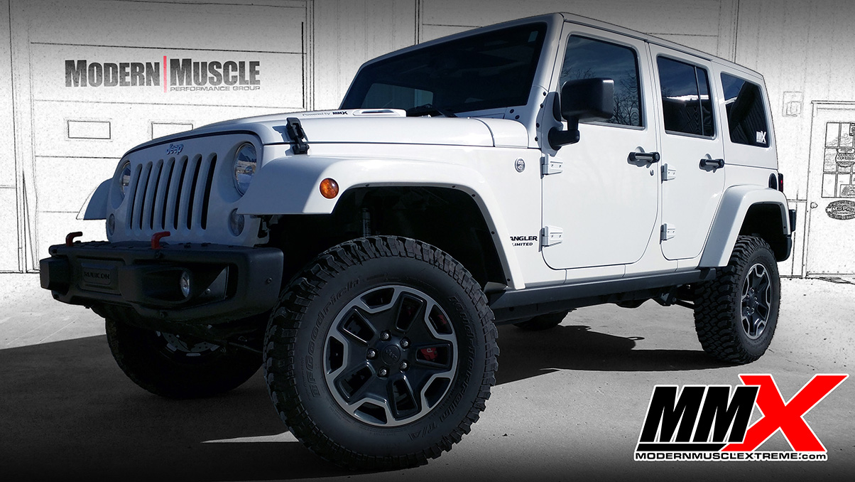 2015 Jeep Wrangler JK 6.4L Big Gas HEMI Build and Edelbrock Supercharged by MMX4x4 / MMX4x4.com