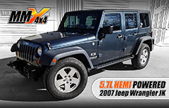 2007 Jeep Wrangler JK 5.7L HEMI Conversion by MMX4x4 / MMX4x4.com